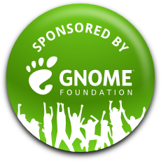 GNOME Foundation sponsorship badge